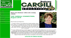 Desktop Screenshot of barbaracargill.com